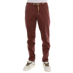 PANTALONE CHINO CON CINTURA WHITE SAND BORDEAUX